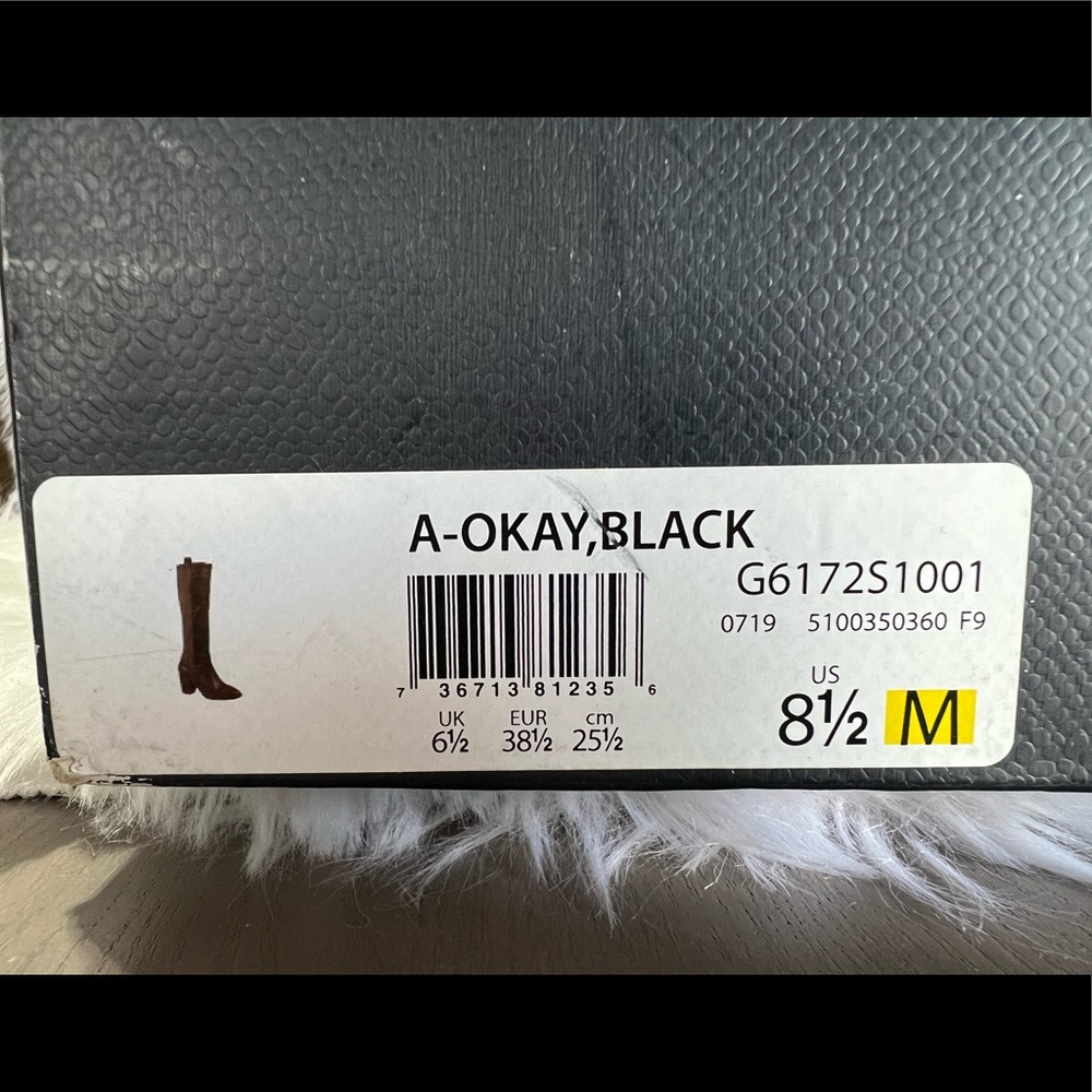 New DR. SCHOLL'S WOMENS A-OKAY TALL BOOT - BLACK - Picture 12 of 14